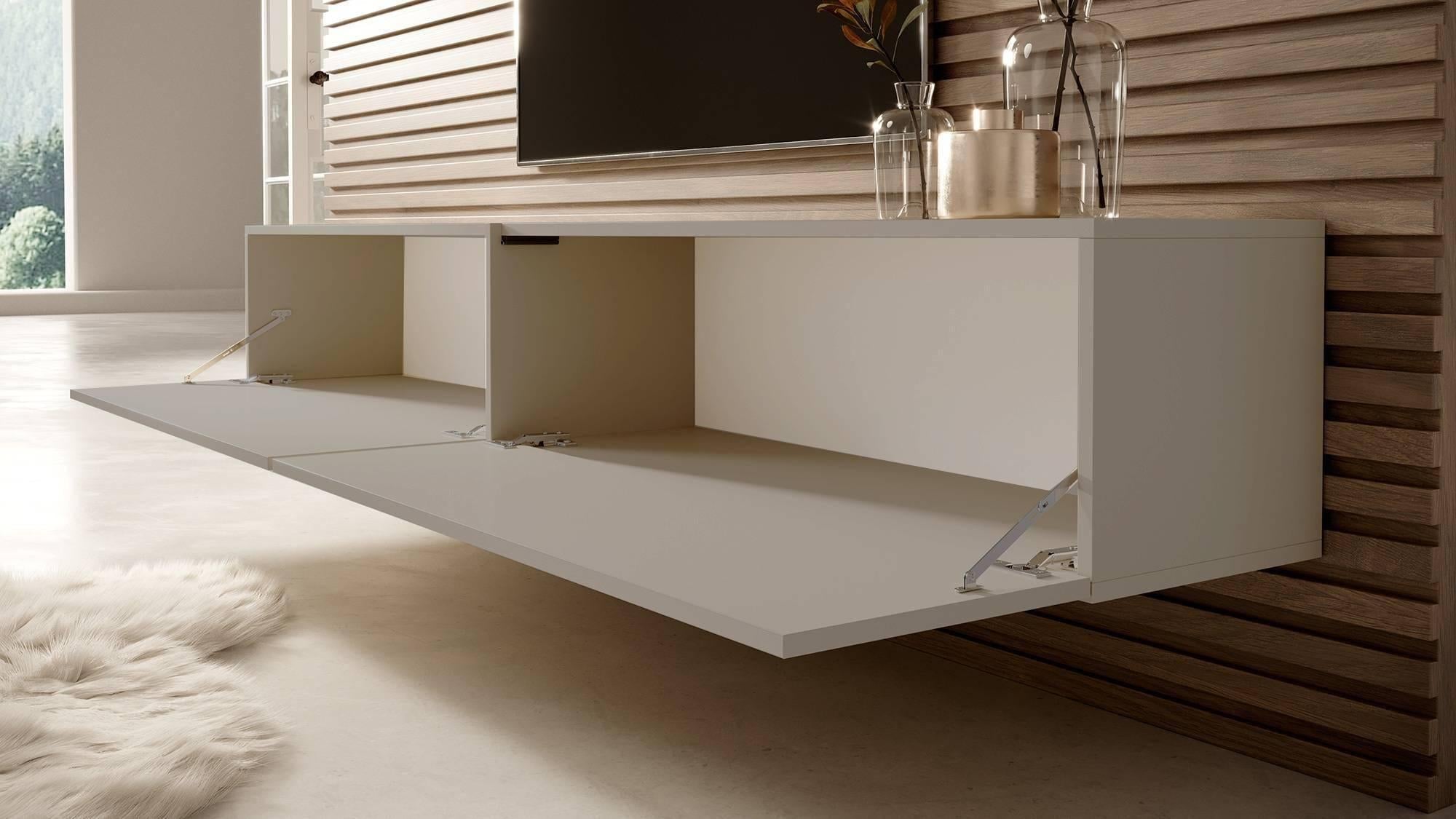 NADUVI Collection Emma Tv-meubel - B 200 cm - Greige