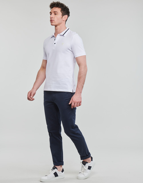 Guess - LYLE SS POLO - Blanc