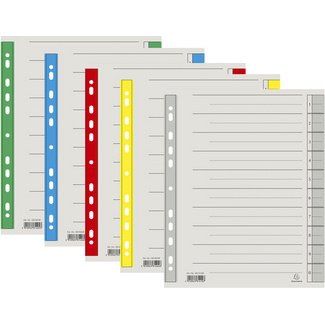 Intercalaires, A4 extra large