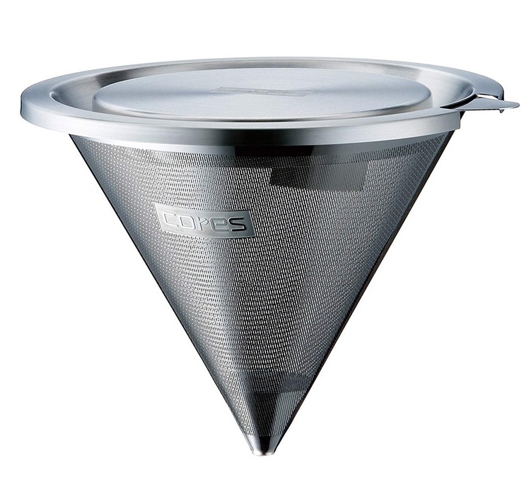Filtre conique permanent CORES en acier inoxydable