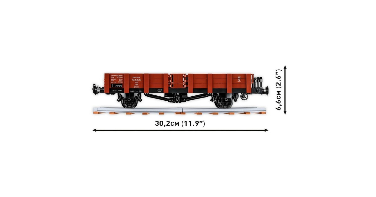 COBIGüterwagen Type Ommr 32 