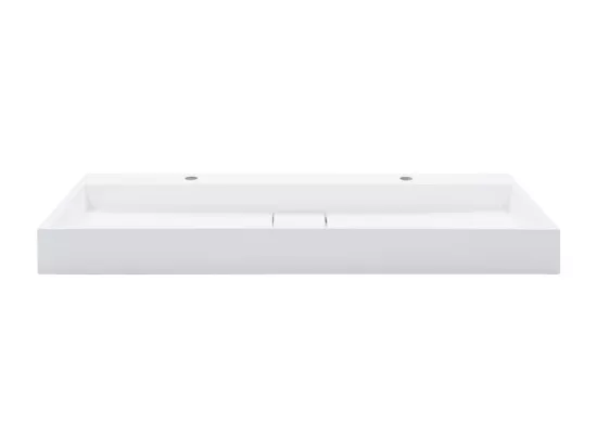Lavabo salle de bain blanche 120 x 46 x 11 cm 02_0002637