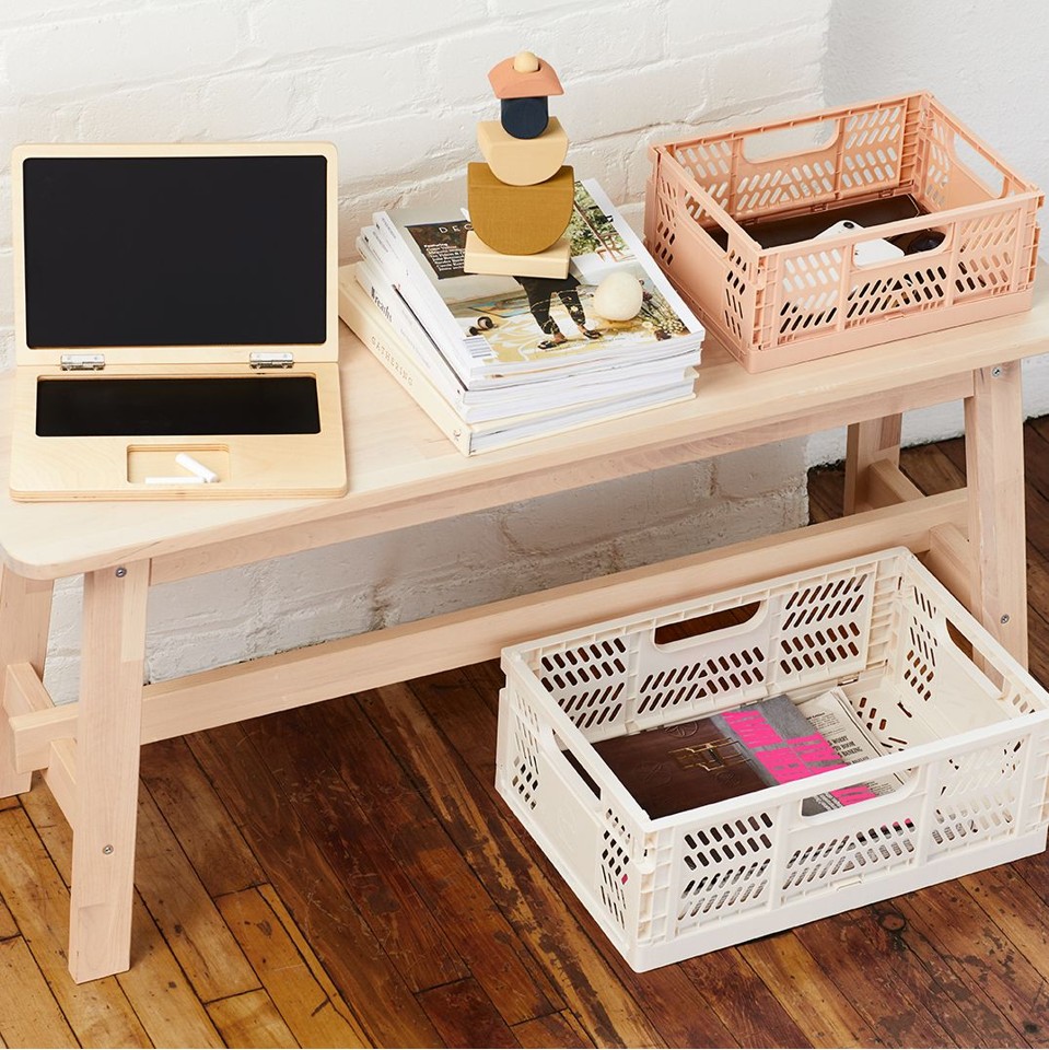 3 Sprouts - Moderne Foldekasse Large Creme