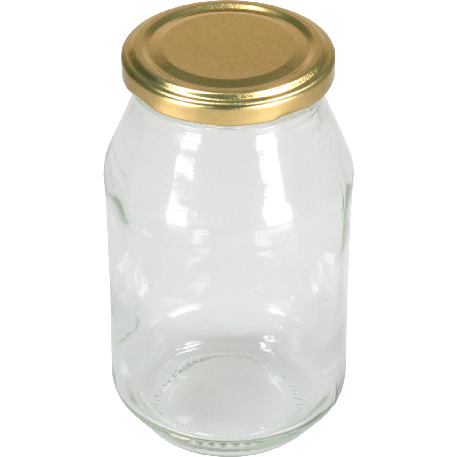 Pot, glas, 500ml, met deksel, transparant