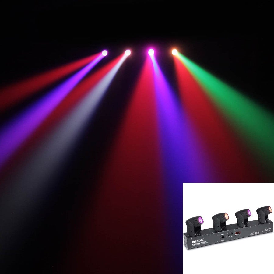 Cameo HYDRABEAM 400 RGBW quad LED moving heads