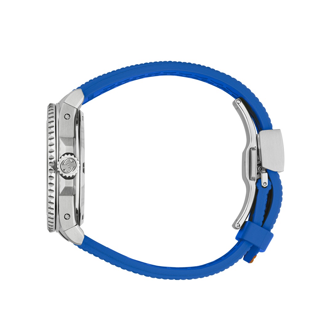 Gucci Dive L Automatic Blau / Orange