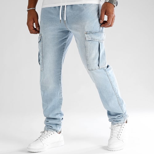 Jogger Pant Jean Cargo Relaxed Fit 2999 Denim Wash