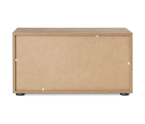 Regalmodul »Flemming«, ca. 75 x 37,5 cm, mit Klappe, Eichendekor