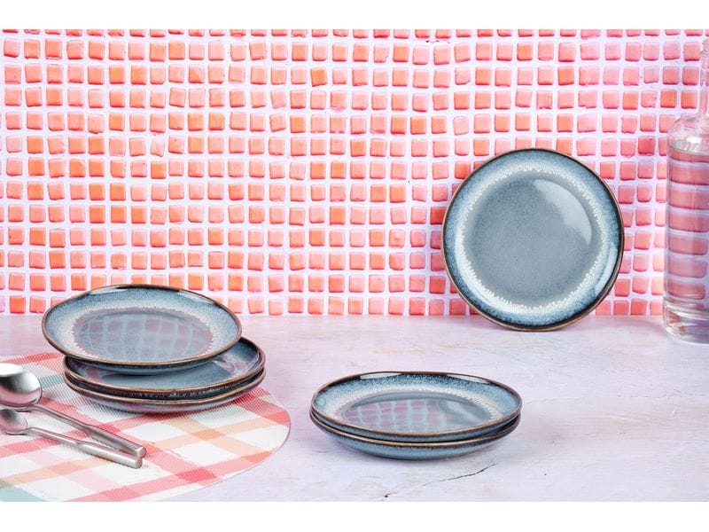 Björn Teller-Set Genesis Ø 16.5 cm, 6 Stück, Meer Vorspeisen- und Dessertteller