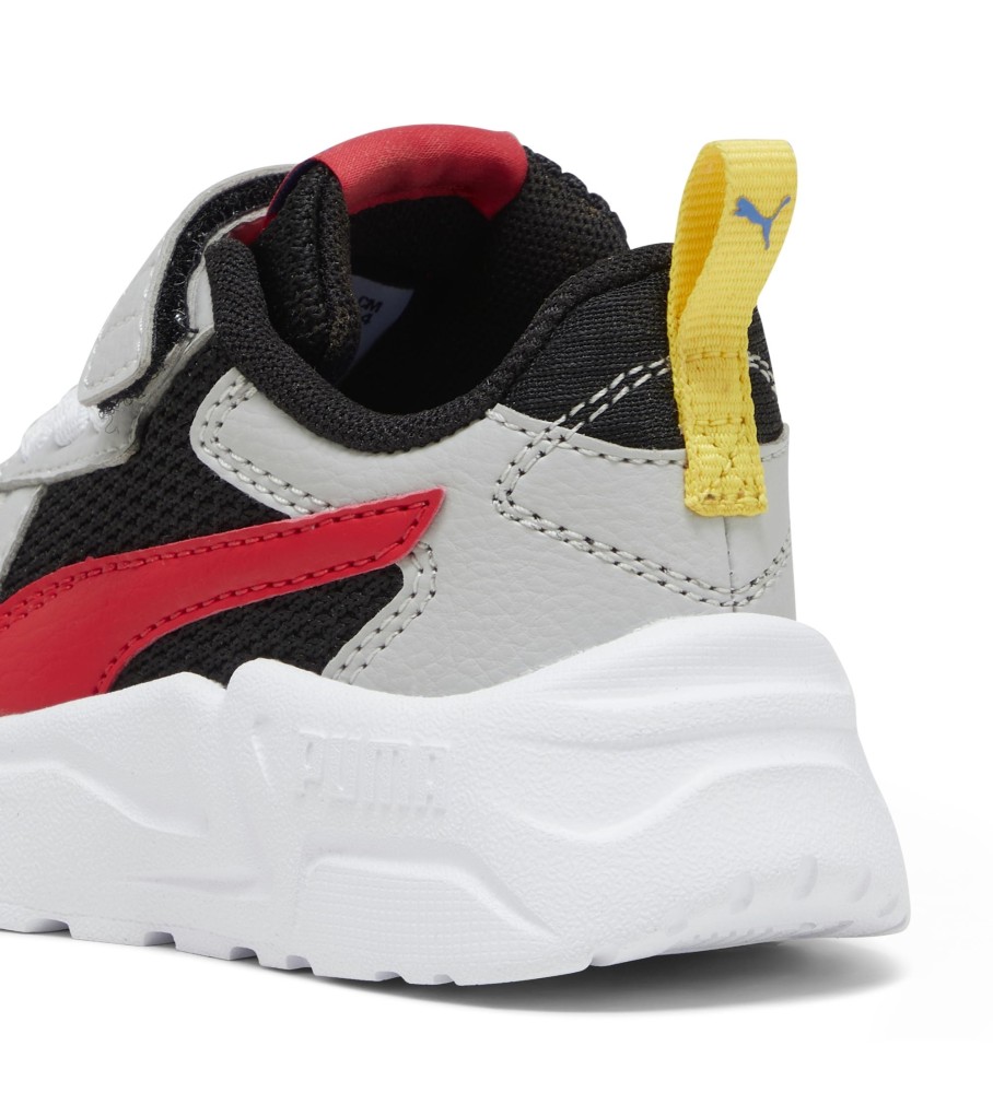 Tênis Puma Trinity Lite de couro, preto