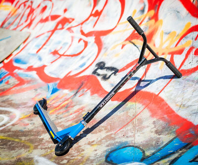 Pinepeak Sparkesykkel Extreme Scooter, Blå