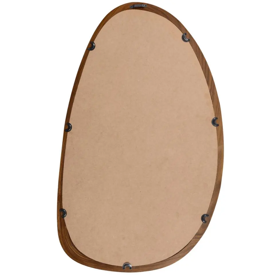 WOOOD Leif Spiegel - Hout - Naturel - 64x38x2