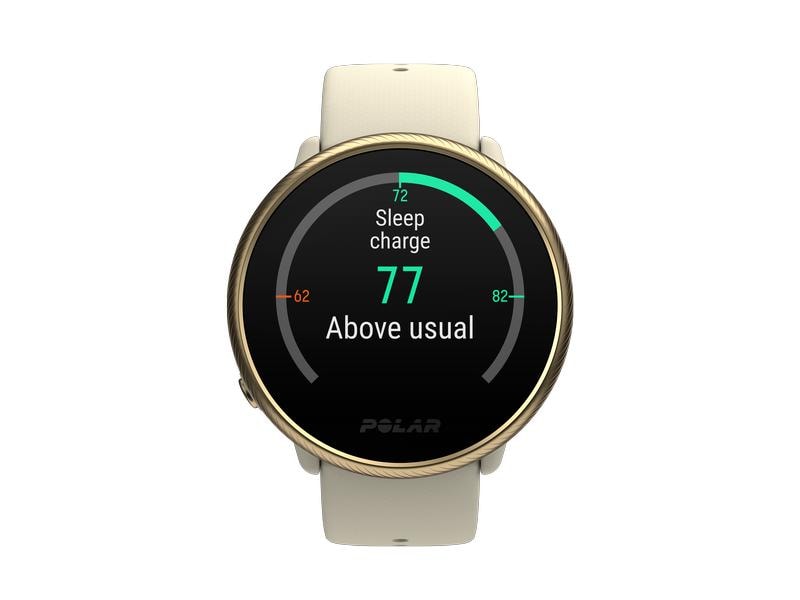 POLAR GPS-Sportuhr Ignite 2 S-L Beige/Gold GPS-Fitnessuhr
