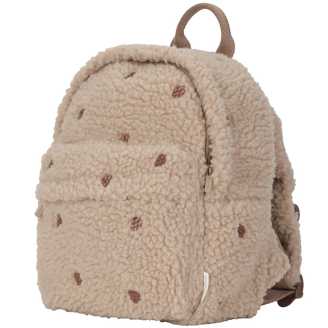 little dutch kleuterrugzak teddy - taupe - 29 cm