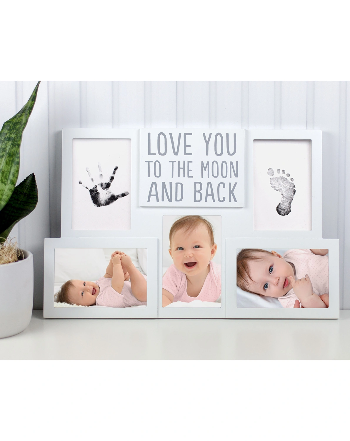 Collage-Bilderrahmen LOVE YOU TO THE MOON AND BACK