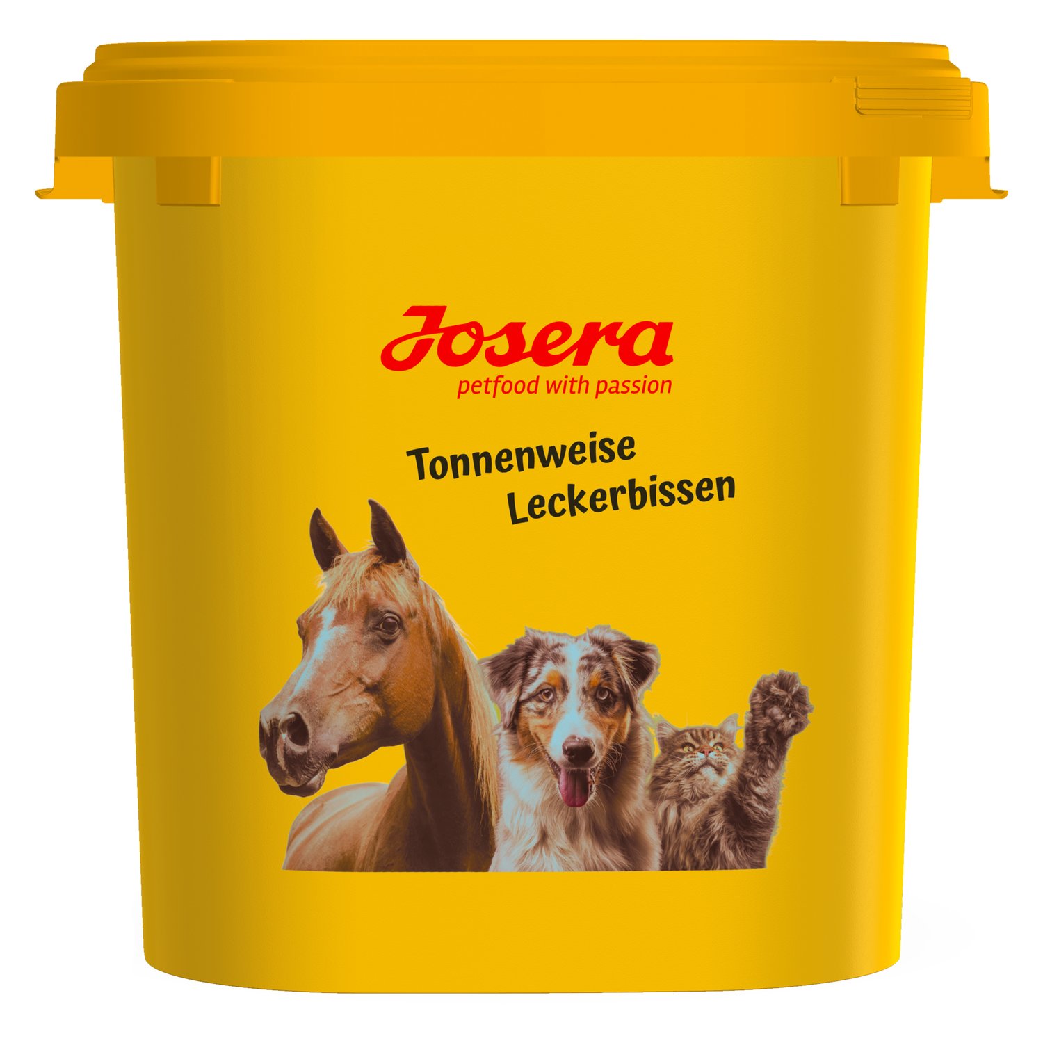 Josera Futtertonne mit Deckel  - 35 Liter
