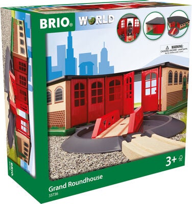 BRIO World 33736 Den Store Togstallen