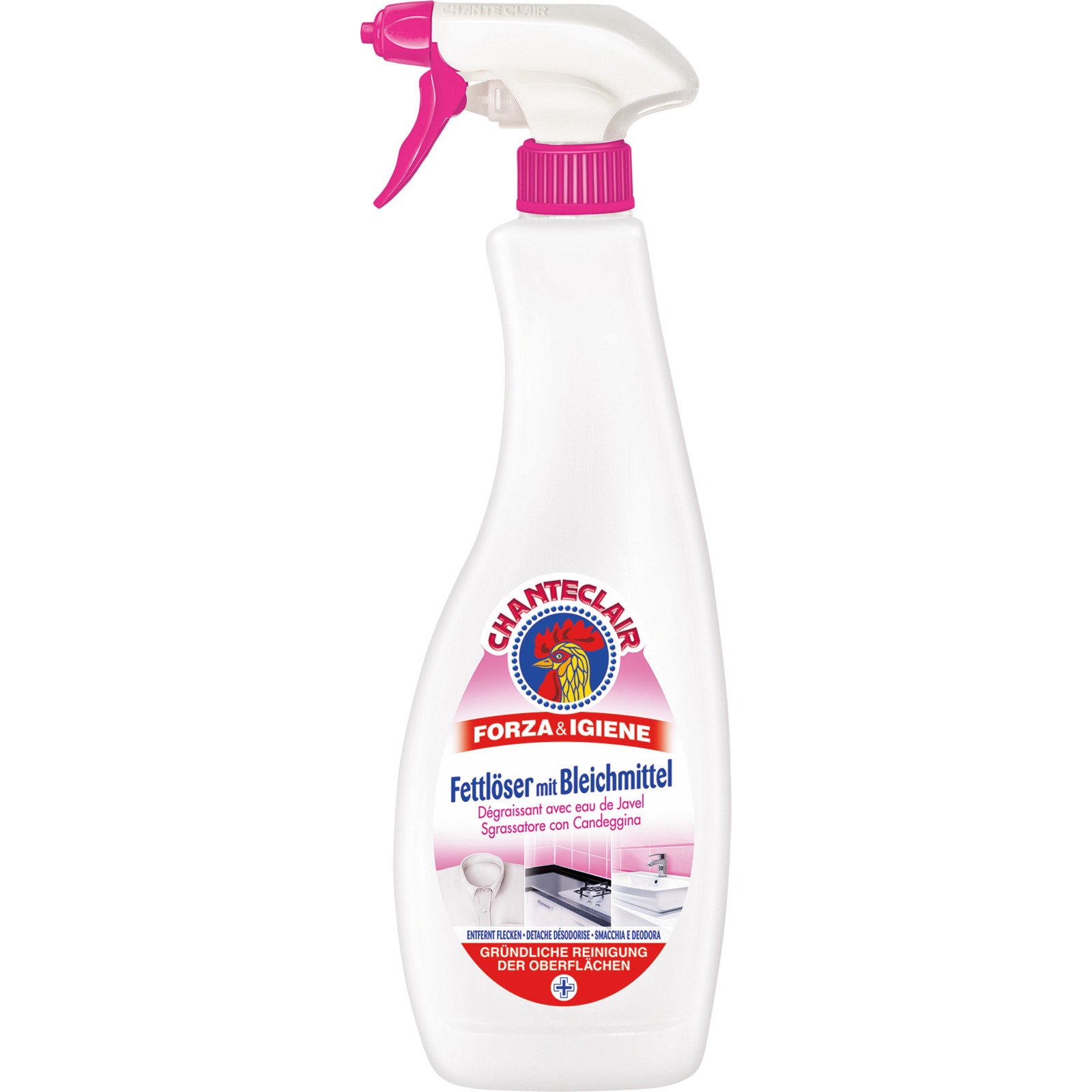 Chanteclair Fettlöser mit Bleichmittel 2 x 625 ml