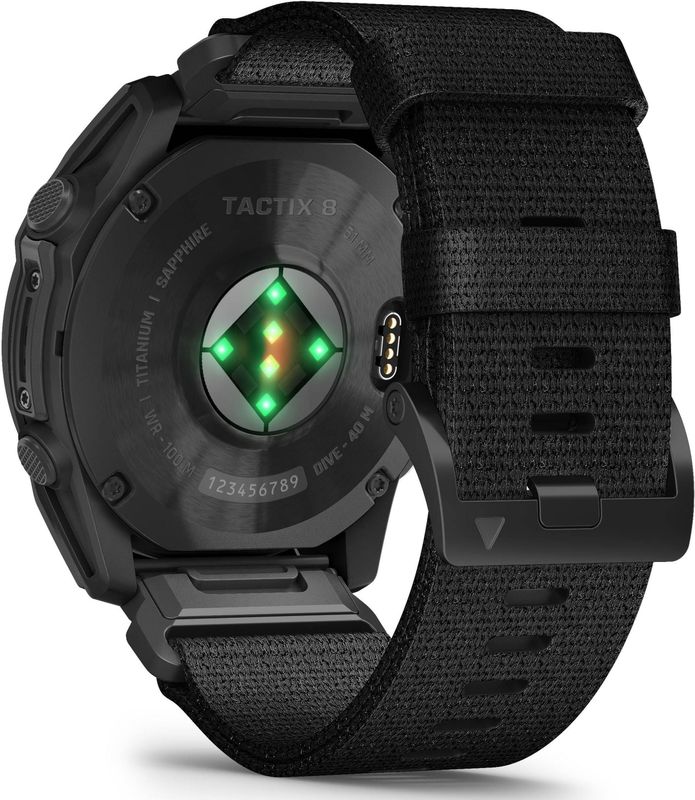 Garmin - Tactix 8 - Zwart - Smartwatch met AMOLED-Touchscreen