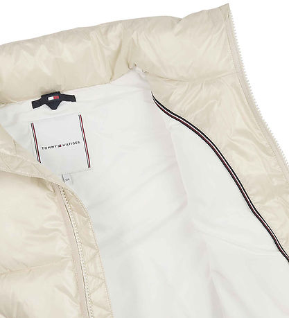 Tommy Hilfiger Steppweste - Glänzend Short Pouf - Classic+ Beige