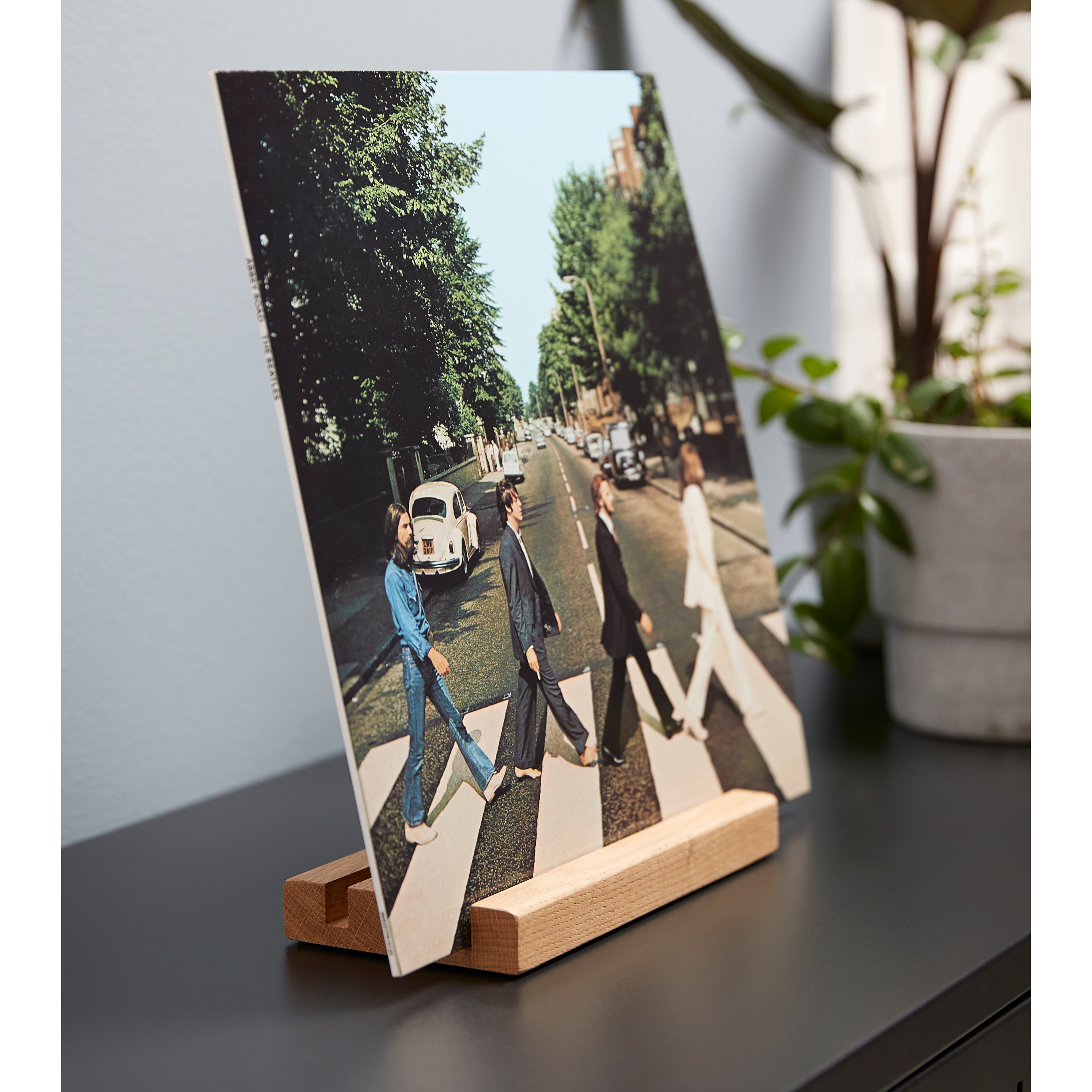 Crosley MFV Record Stand Oak vinyl display standaard