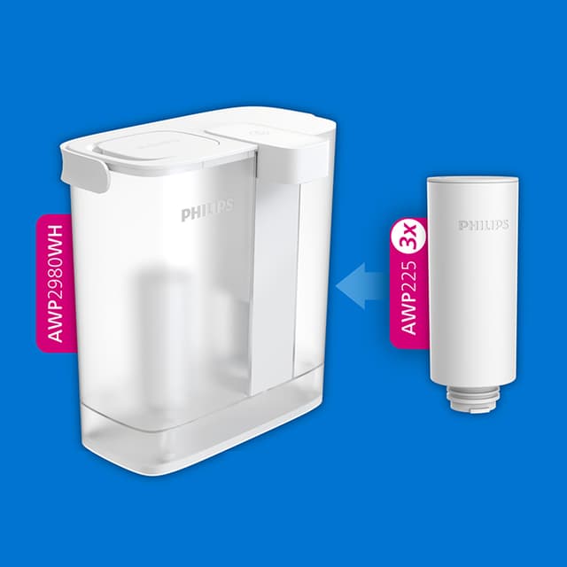 Philips Instant vandfilter AWP225/31 (3-pakke)