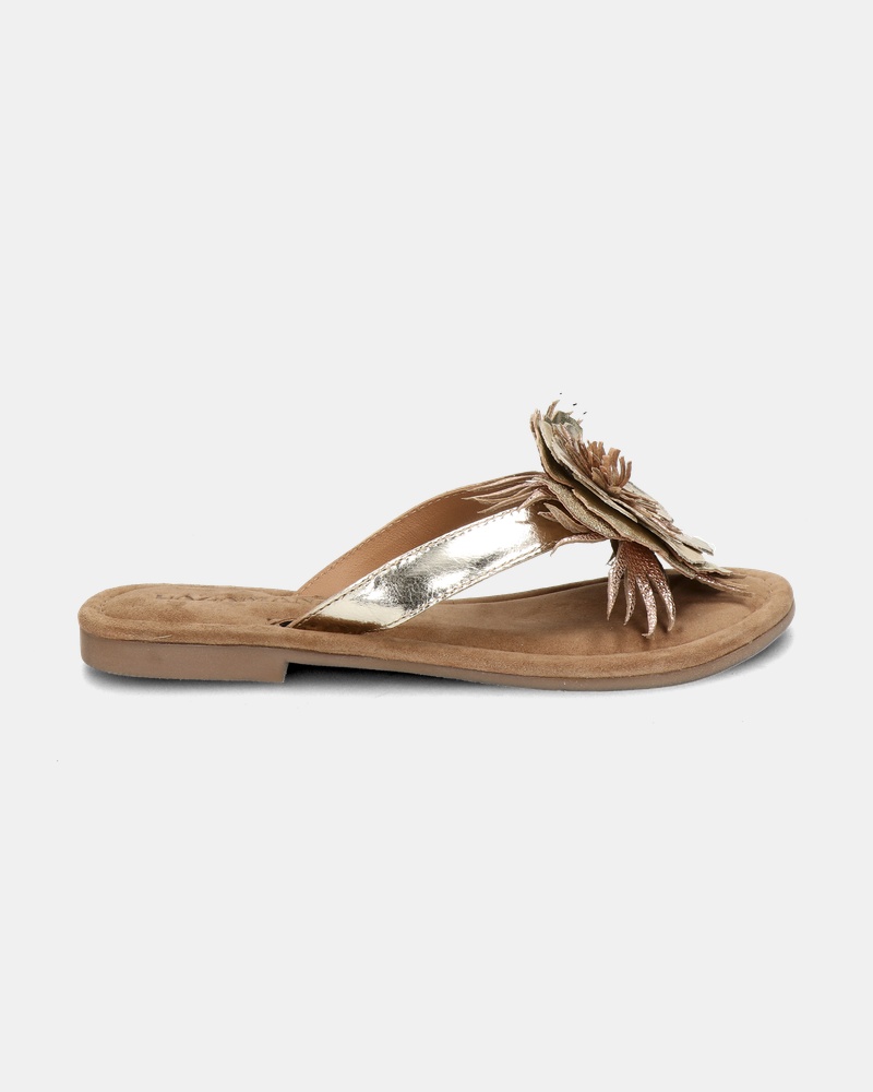Lazamani Slippers  - goud