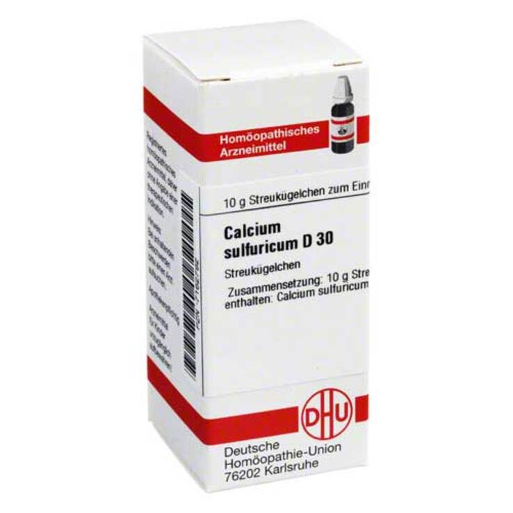 DHU Calcium sulfuricum D 30 Globuli, 10 g