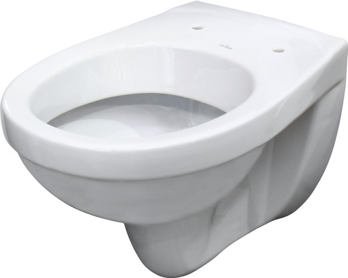 Cersanit wandcloset, diepspoel, met rand, glanzend wit, zonder toiletzitting FS00010-OLO
