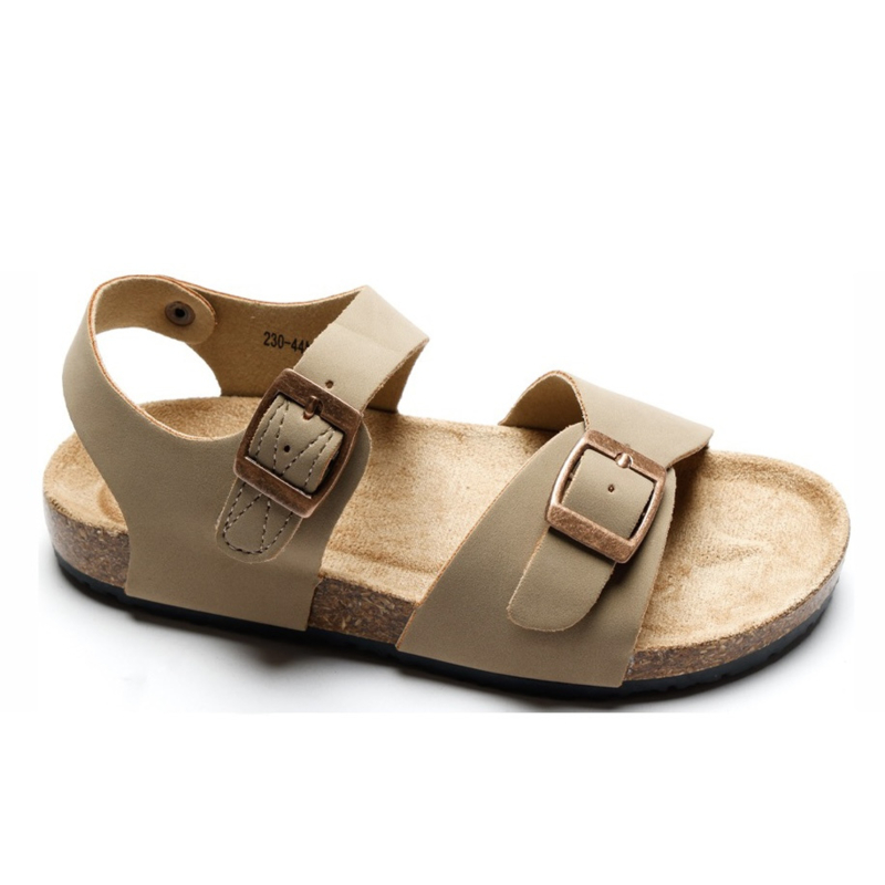 Tough boys sandal - Taupe (met klittenband)