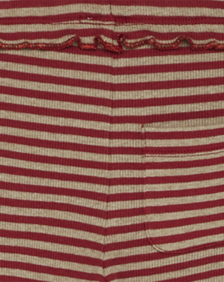 Leggings LUCIE gestreift in teaberry