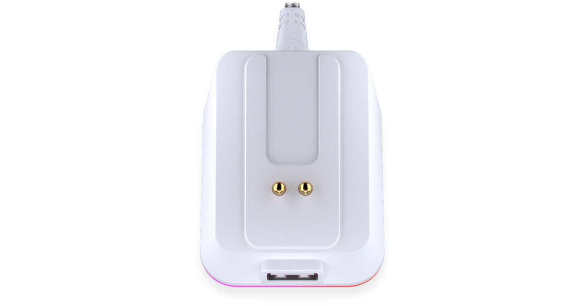 ENDORFYMouse Dock Onyx White  (Wit, RGB)