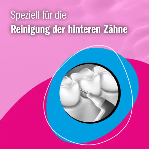 Gewinkelten Interdental-Bürstchen ISO 0