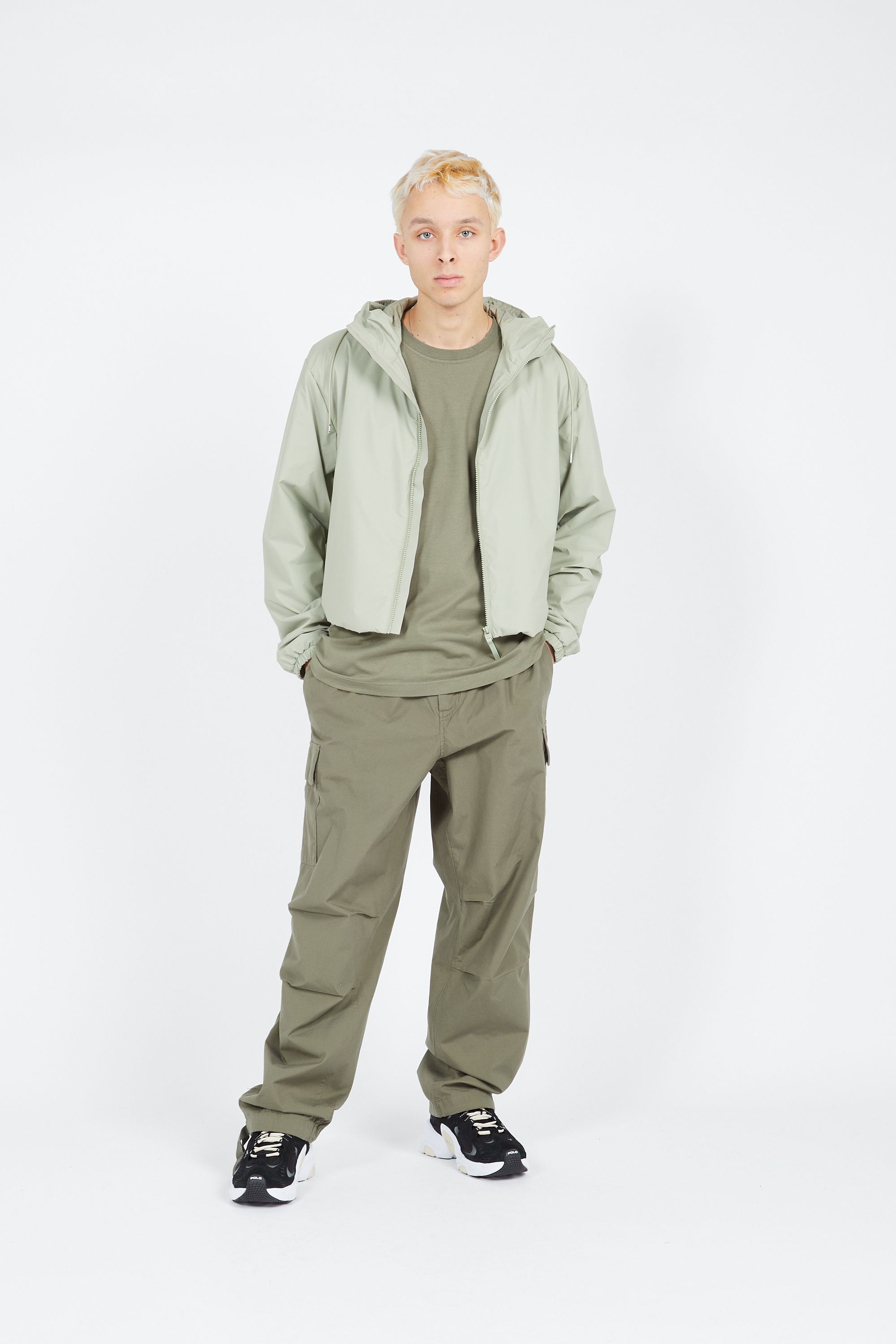 RAINS Parka LOHJA SHORT JACKET Vert