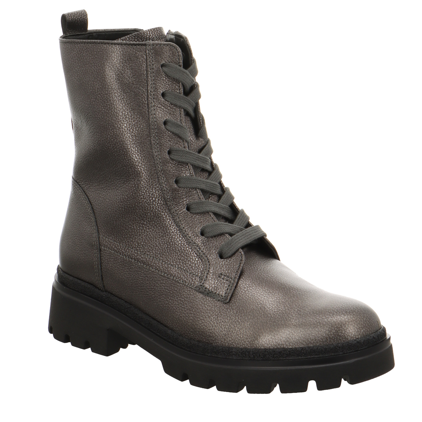 Schnürboots silber