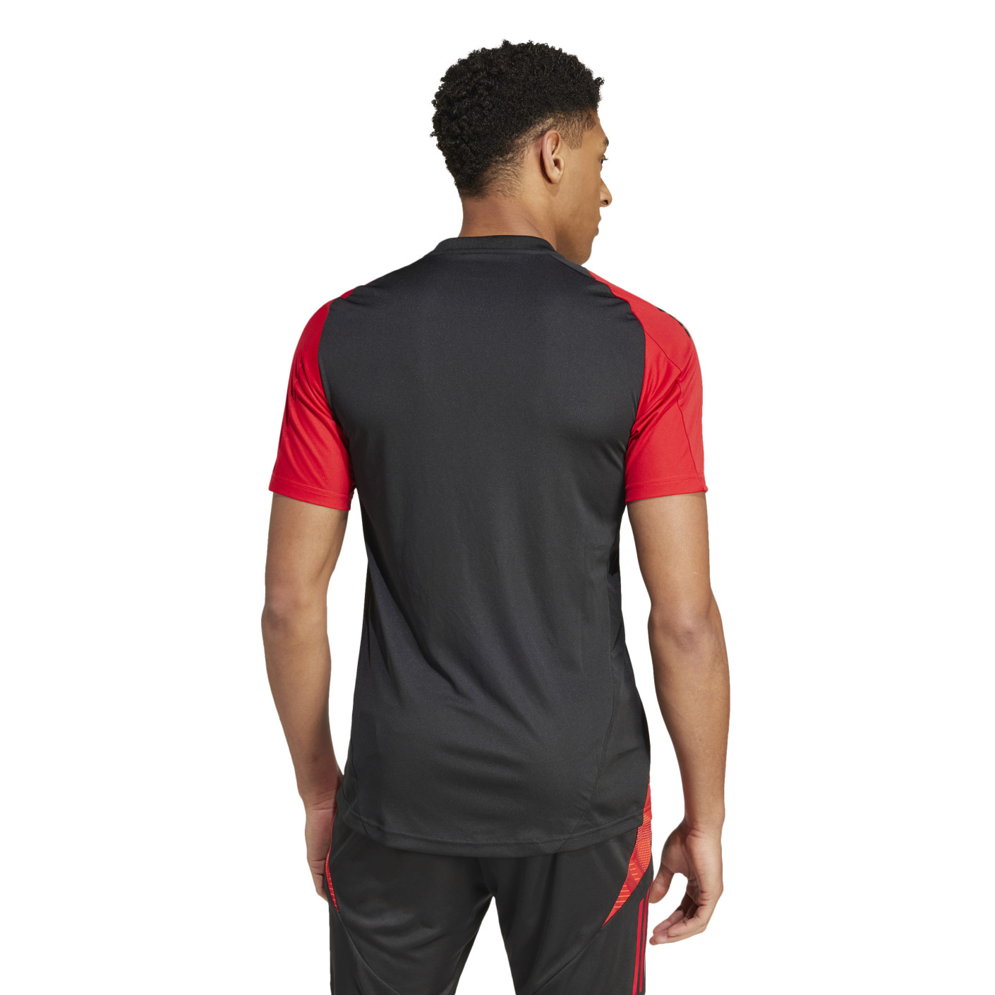 Adidas België Trainingsshirt 2024-2026 Zwart Rood Goud