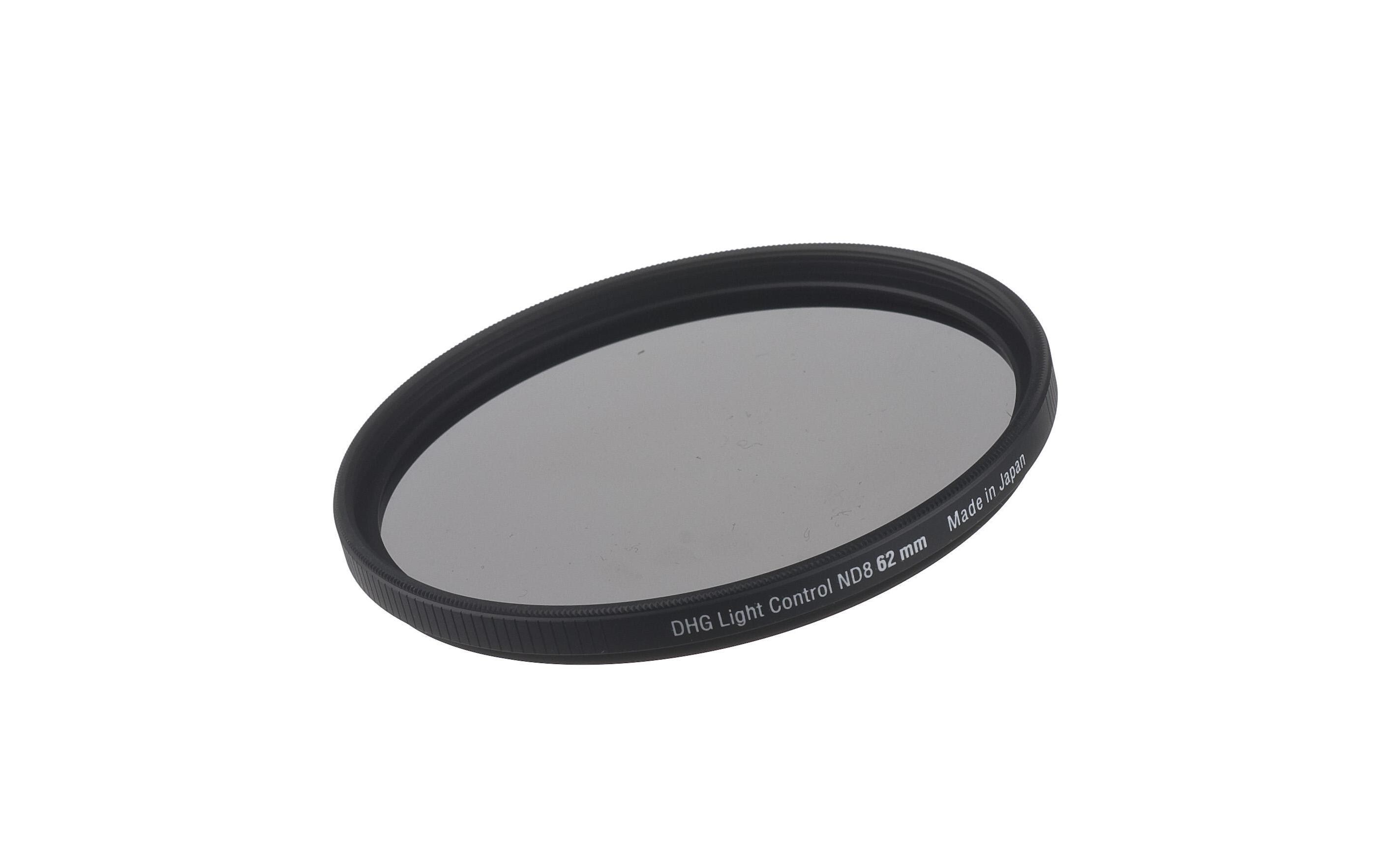 Graufilter DHG ND8 62 mmDigital High Grade, 8-fach-Verlängerung