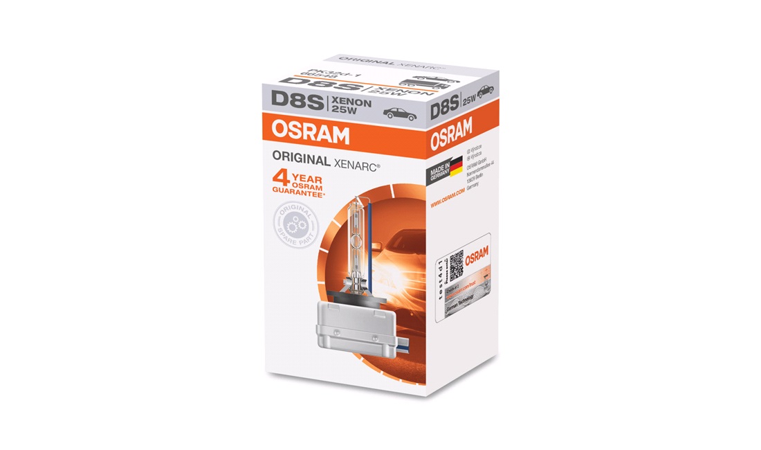 Pære XENARC D8S original 66548 25W PK32d-1 OSRAM
