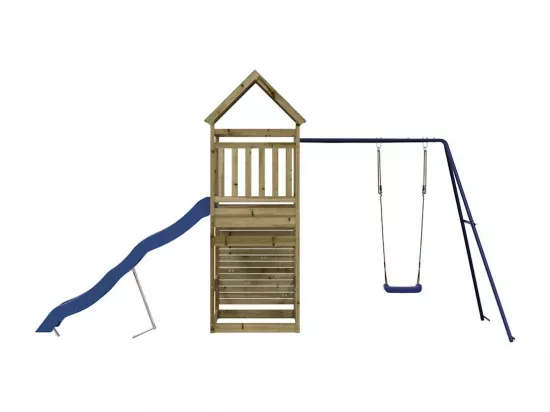 Aire de jeux d'extérieur bois de pin imprégné