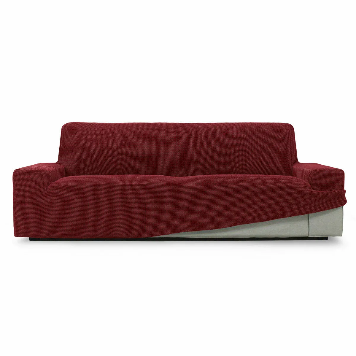 Sofaskins NIAGARA Bordeaux - Canapé 4 places 230 - 270 cm