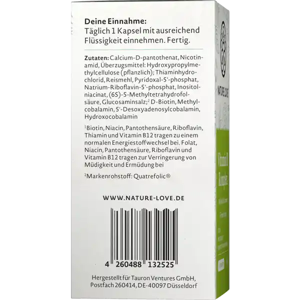 Vitamin B Komplex Kapseln