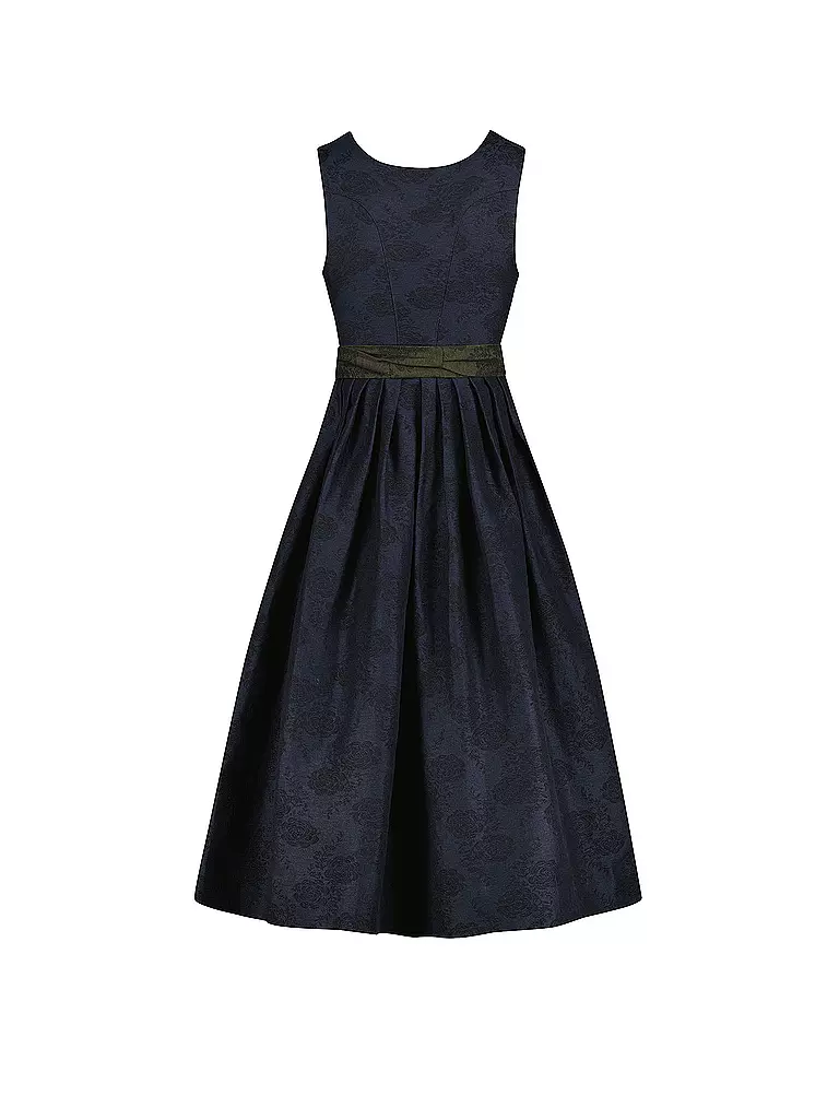 GOTTSEIDANK Dirndl MONIKA 80cm dunkelblau