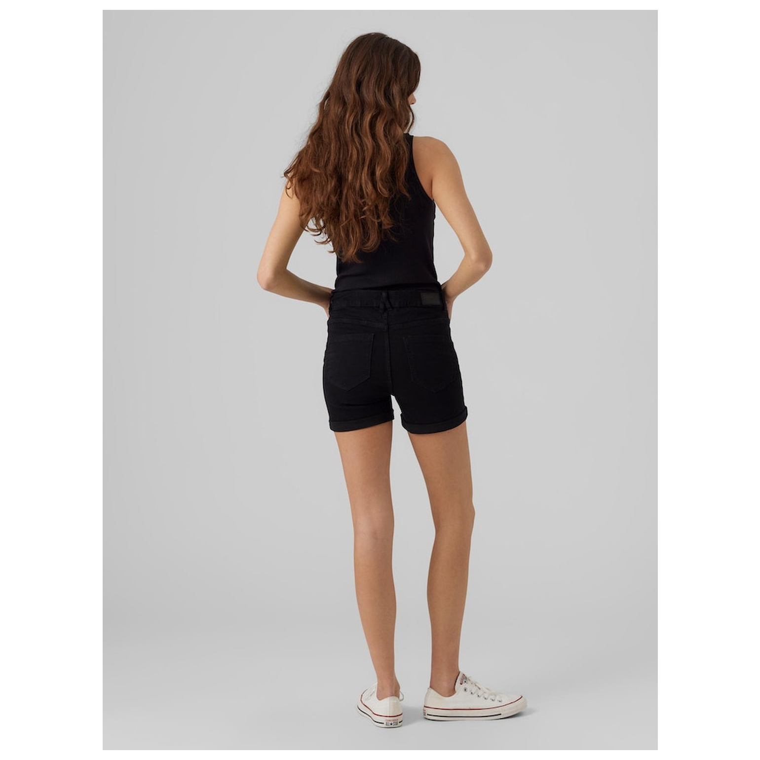 Vero Moda VMLUNA MR FOLD SHORTS MIX GA N