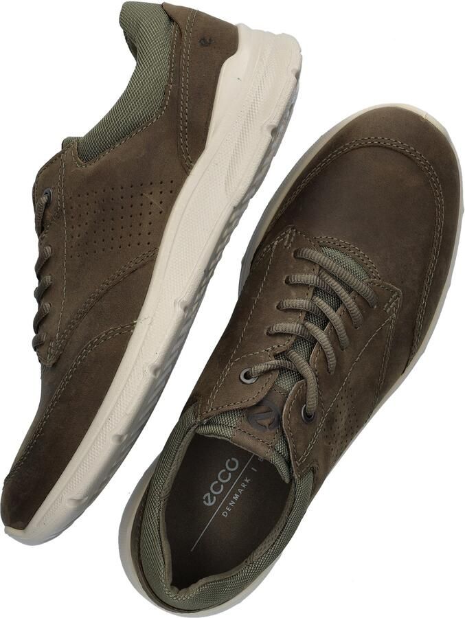 Ecco Sneakers Irving met witte loopzool vrijetijdsschoen lage schoen veterschoen