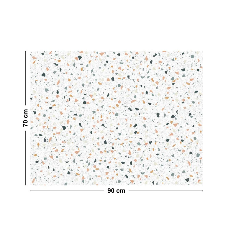 Crédence cuisine Fond de hotte ALU : L 90cm x H 70cm - TERRAZZO DOLCE