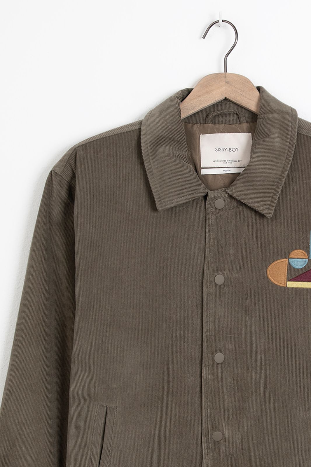 Bomberjack met embroidery artwork