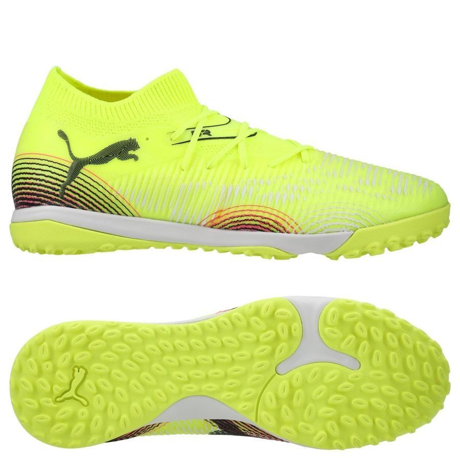 PUMA Future 8 Match TT Audacity - Jaune/Noir/Sun Struck