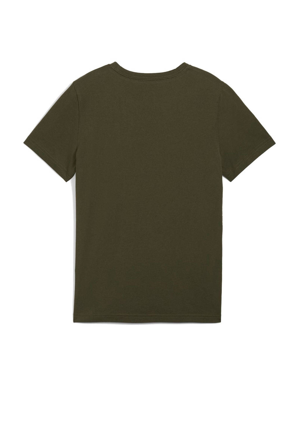 Puma T-shirt olijfgroen