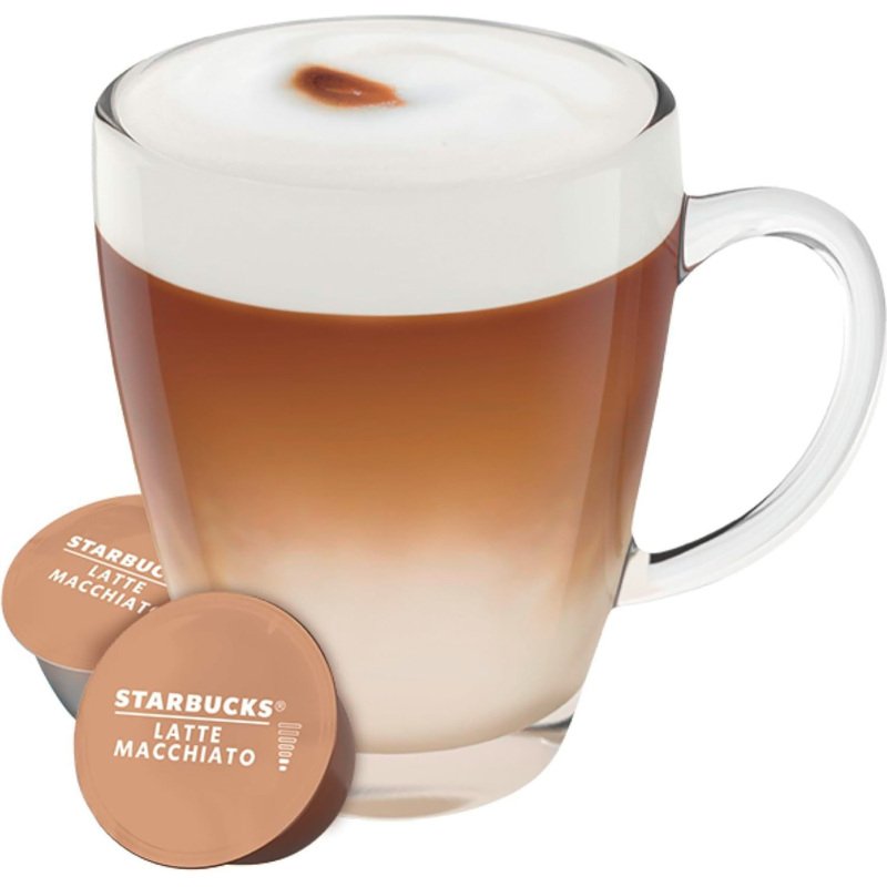 Capsules de café Starbucks Dolce Gusto Latte Macchiato - Boîte de 24