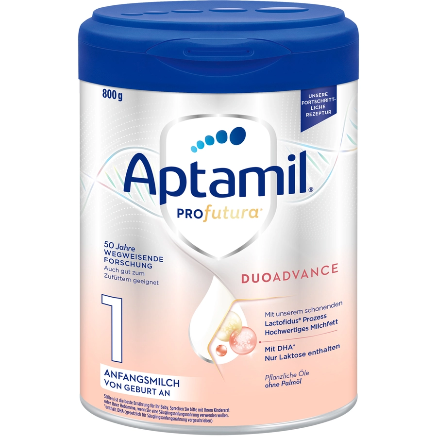 Aptamil Anfangsmilch Profutura Duo Advance 1 800 g von Geburt an